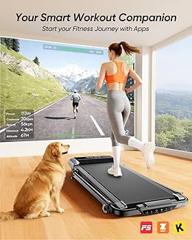 Acezoe Walking Pad with 12% Incline & Height-Adjustable Handlebar, 5-in-1 Foldable Treadmill for ... | Amazon (US)