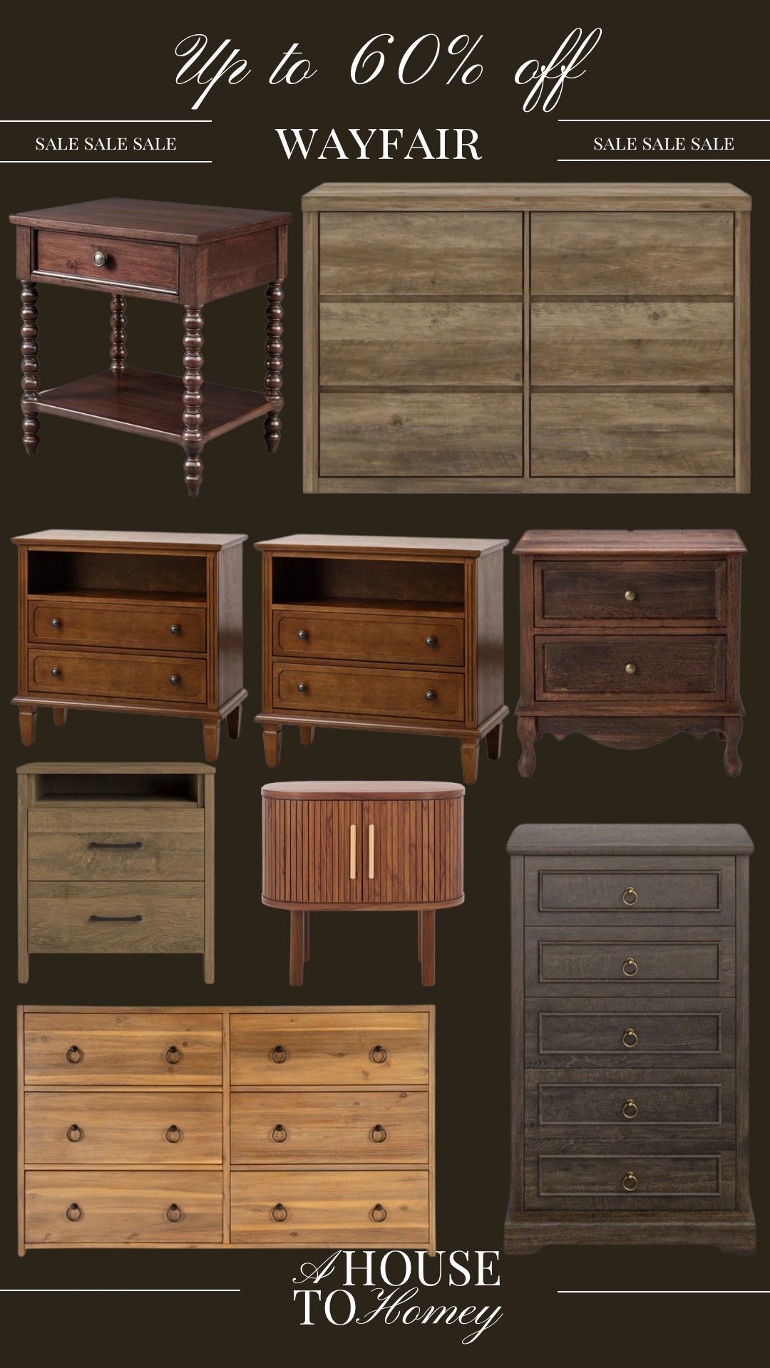 Wayfair 72 hour clearance sale!! These are some of my favorite nightstands & dressers on sale right now!!

Wayfair sale
Spring sale
Spring furniture sale
Furniture sale
Furniture
Bedroom furniture
Bedroom nightstands 
Nightstand 
Nightstands
Nightstand set of 2
Vintage nightstand
Dresser
Bedroom dresser
6 drawer dresser
5 drawer dresser
Wood dresser
Nightstand with drawers 

#LTKHome #LTKSpringSale #LTKSaleAlert