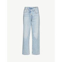 Criss Cross straight mid-rise jeans | Selfridges