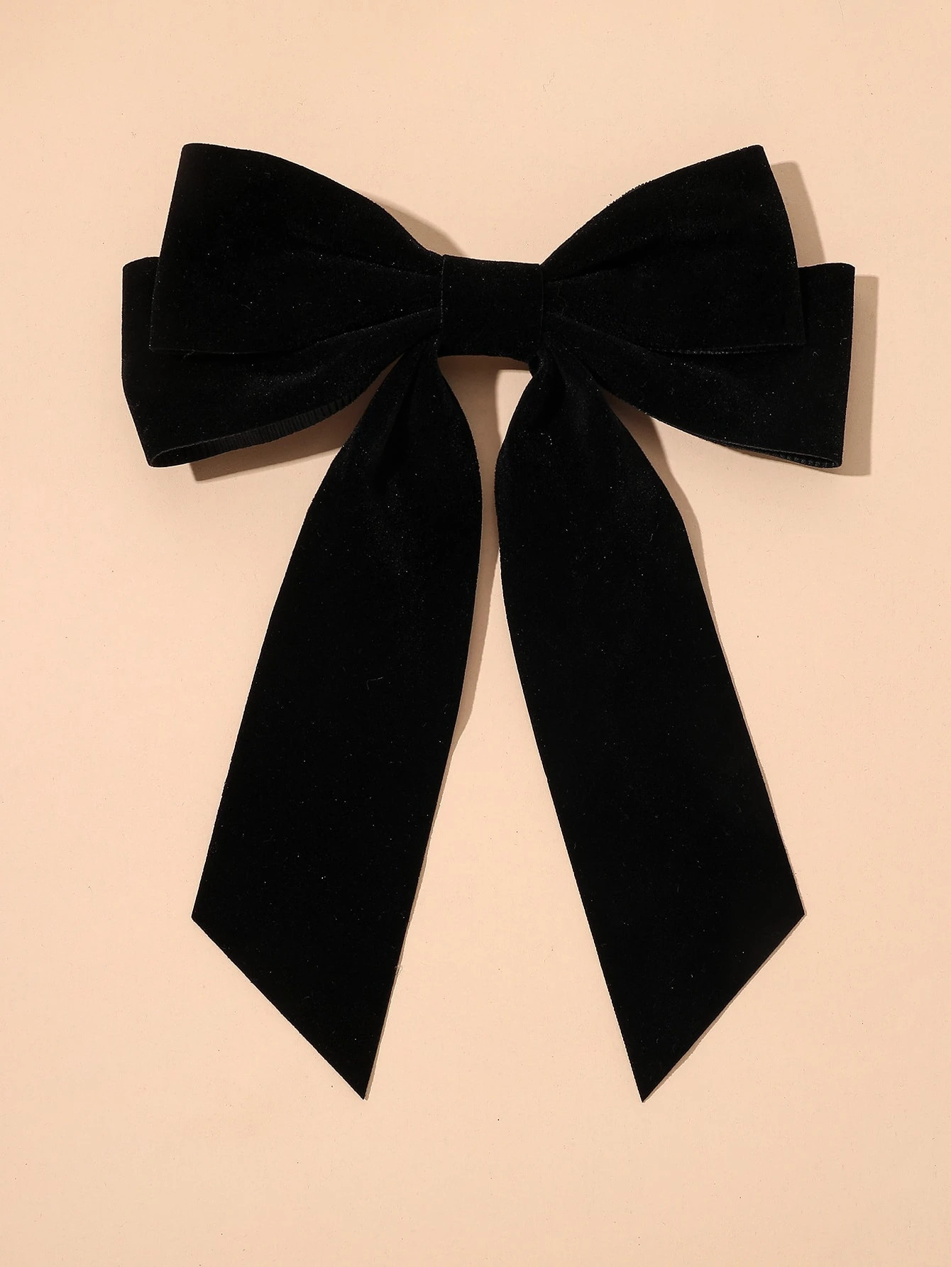 Solid Bow Decor Hair Clip For Everyday Styling Suitable For Campus Dating Vacation Daily Travel | SHEIN