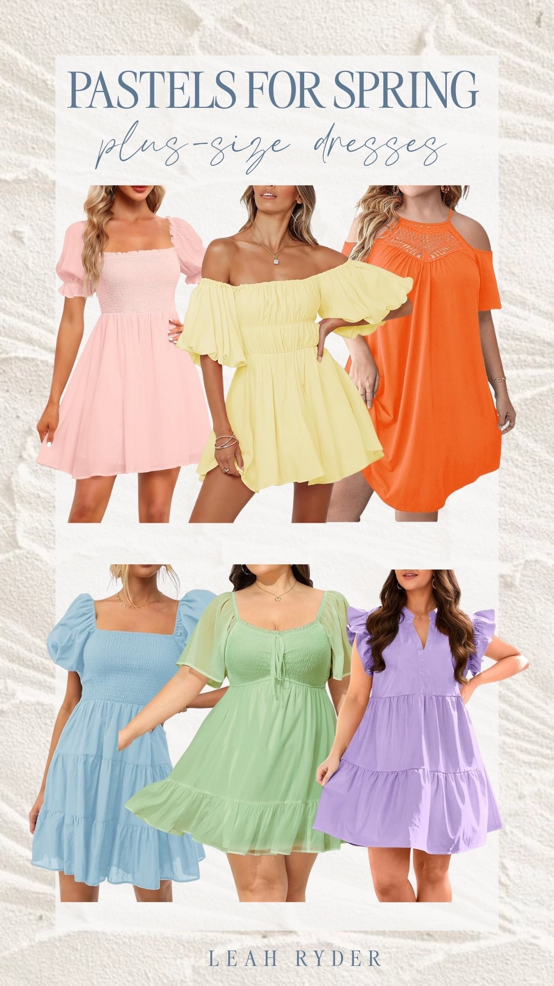 These pastel plus-size dresses are perfect for spring events, brunch, and daytime outings. Soft shades like blush, lavender, mint, and baby blue feel fresh and season-ready. Flowy silhouettes and comfortable fits make these dresses flattering and wearable all day. These Amazon plus-size spring dresses are easy to style with sandals or wedges.

#LTKPlusSize #LTKSeasonal