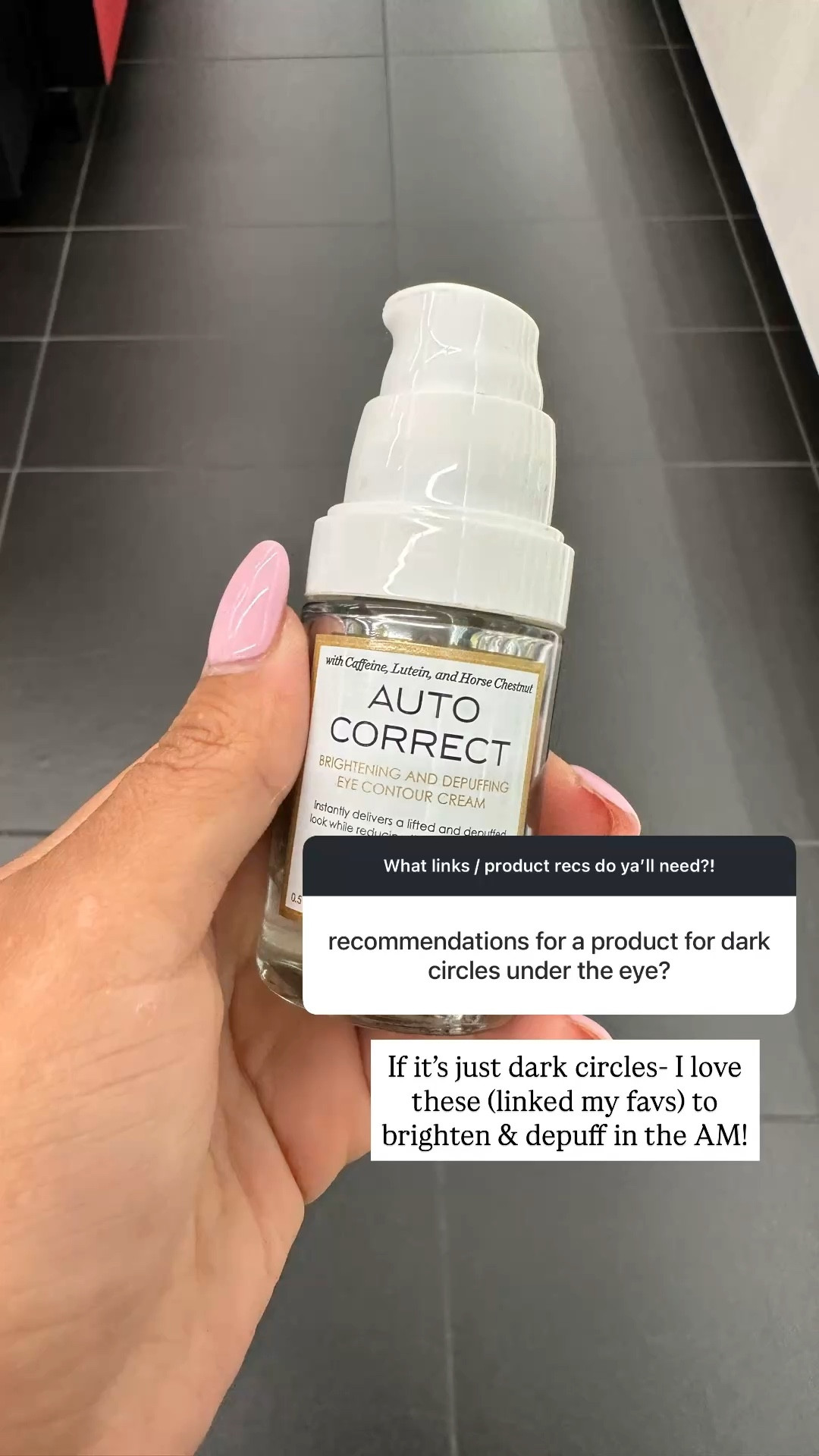 Brightening and de puffing eye cream. Eye cream for dark circles. Under eyes. Bags. Hyperpigmentation. Beauty on sale. Sunday Riley. Olehenrickden. Summer Friday’s. Sephora sale. Morning skincare routine. Evening skincare routine. Anti-aging. Youthful skin. 

Code: SPRINGSALE

#LTKselfcare #LTKOver40 #LTKSaleAlert