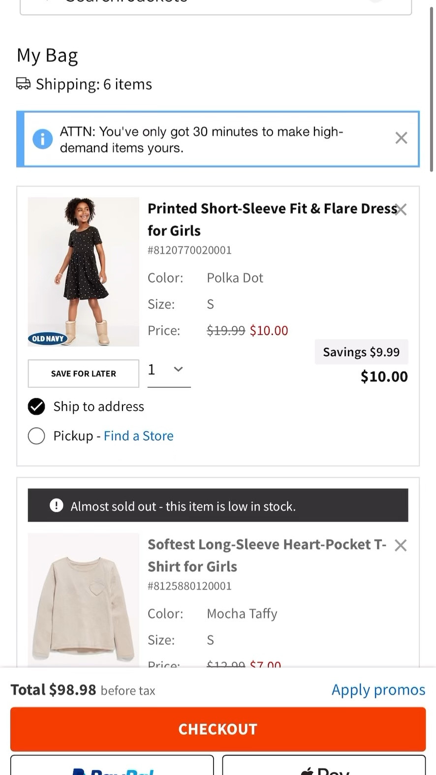 Old navy sale finds! 

#LTKkids