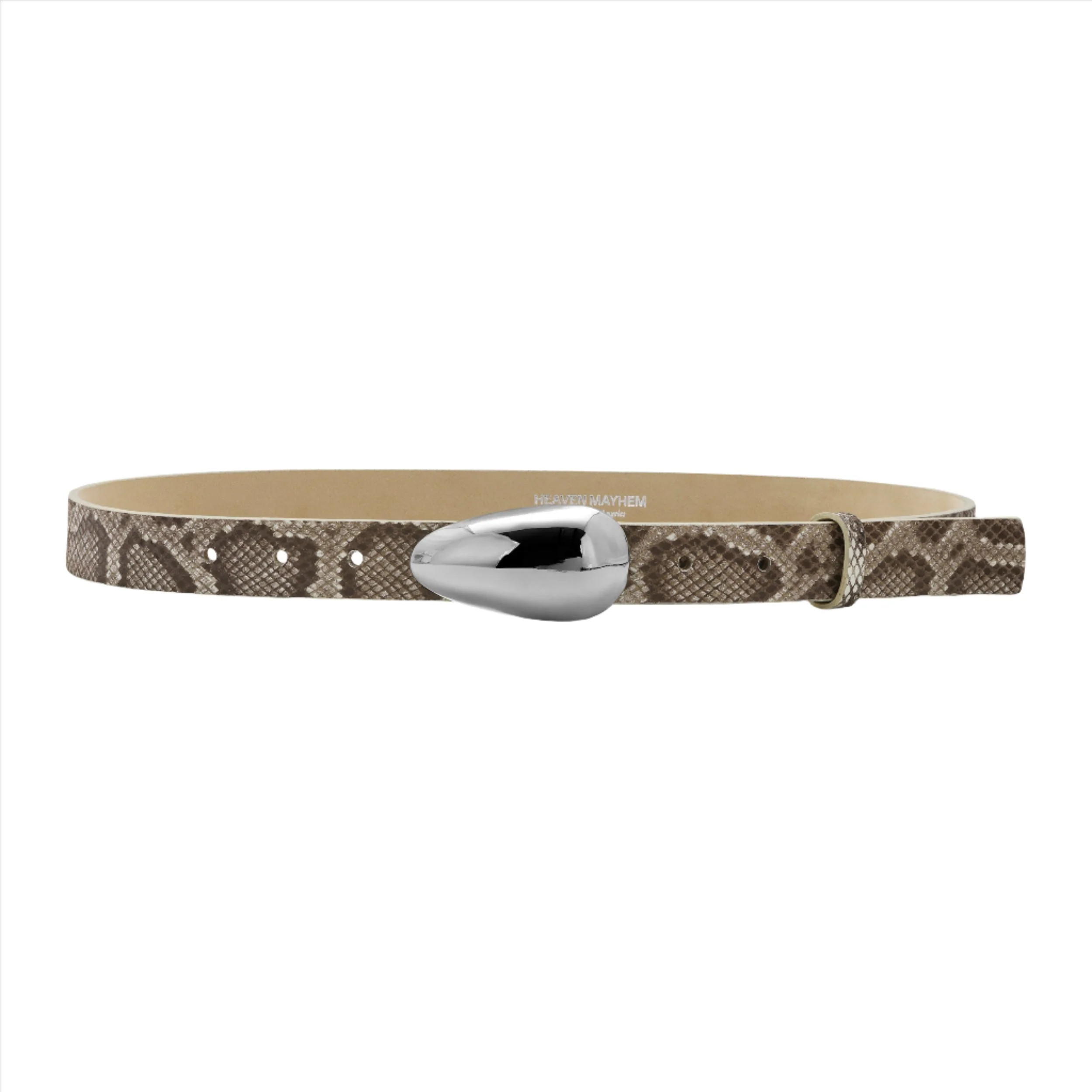 BEAN BELT NATURAL PYTHON | Heaven Mayhem