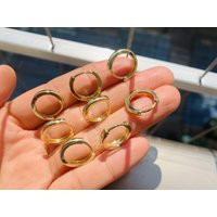 10 Pairs, Dainty Huggies, Gold Hoop Earrings, Rounded Huggie, Dainty Boho Hoops, Gold Accessories | Etsy (US)