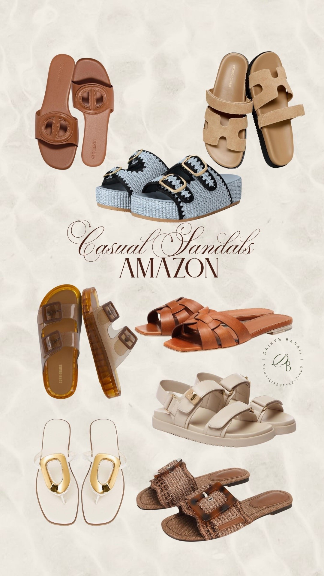 Casual Sandals 

#LTKootd #LTKU #LTKSeasonal