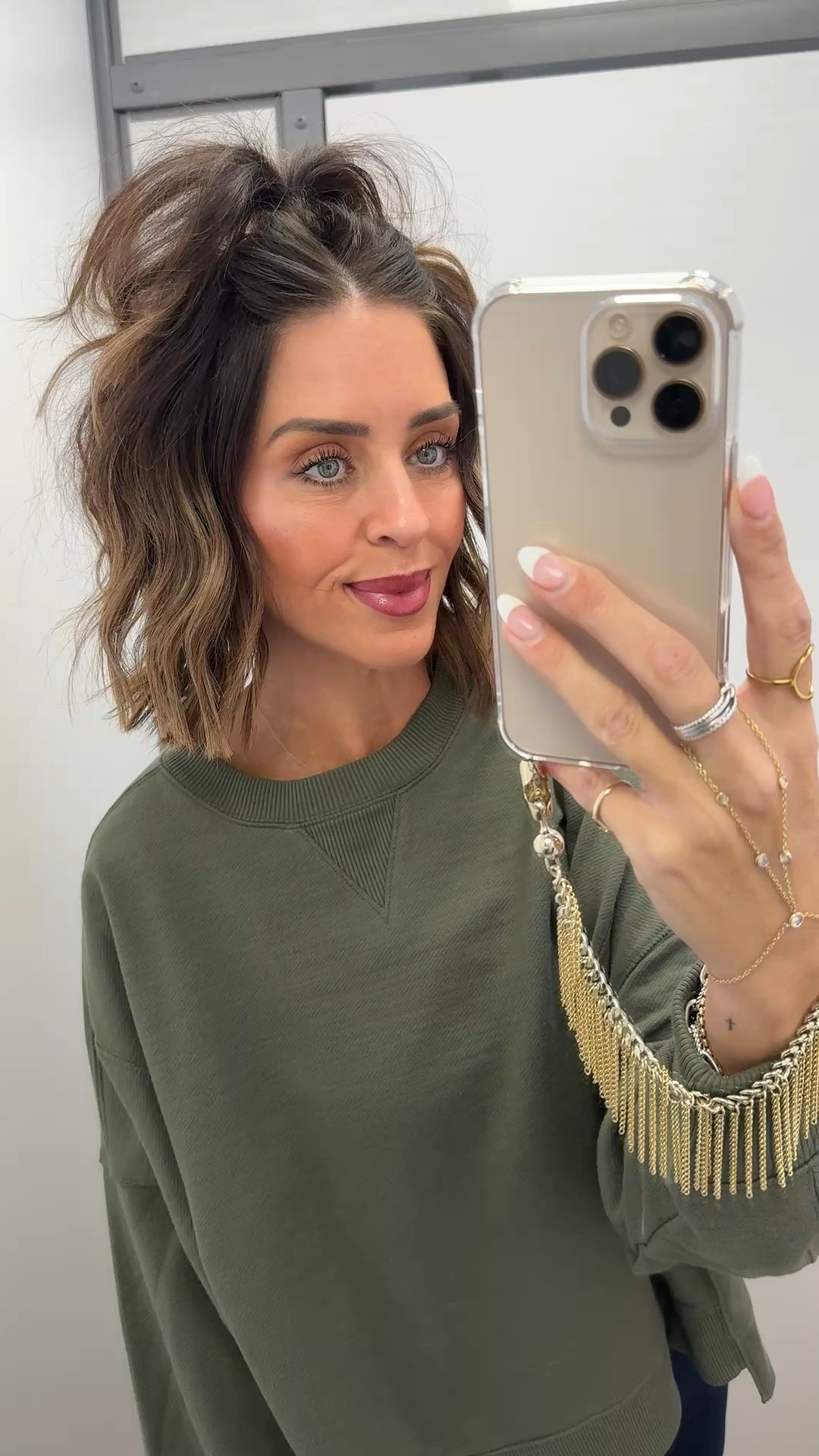 On sale for $7 sweatshirts
Sized up to an XL for the oversized fit…normally wear a M



#LTKSaleAlert #LTKGiftGuide #LTKFindsUnder50