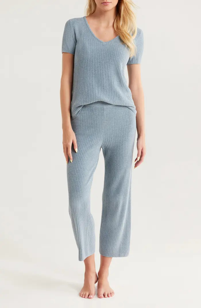 CozyChic® Ultra Lite® Rib Culotte Lounge Set | Nordstrom