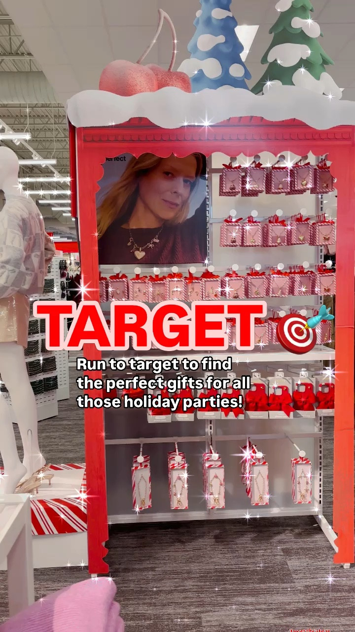 Target Christmas gifts / accessories / necklace / charms 



#LTKmidsize #LTKSeasonal #LTKparties