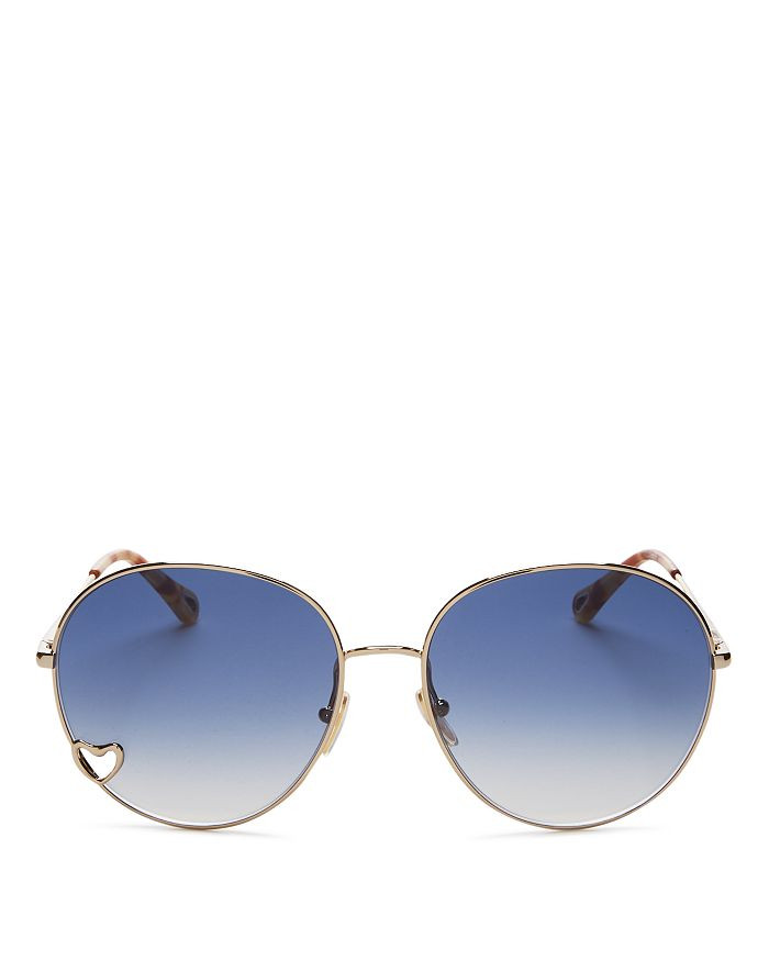 Women's Round Sunglasses, 61mm | Bloomingdale's (US)