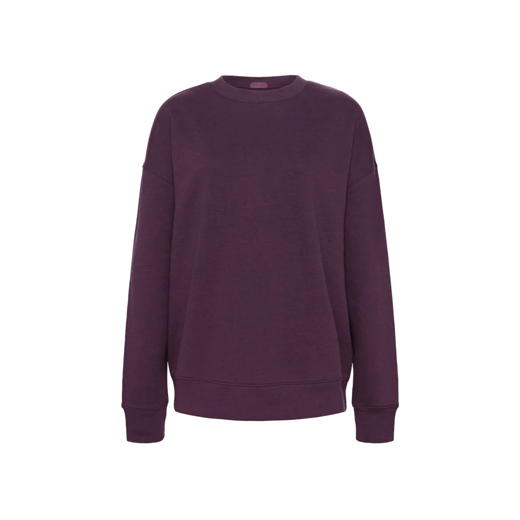 Vintage Fleece Crewneck | Plum | Nuuds US