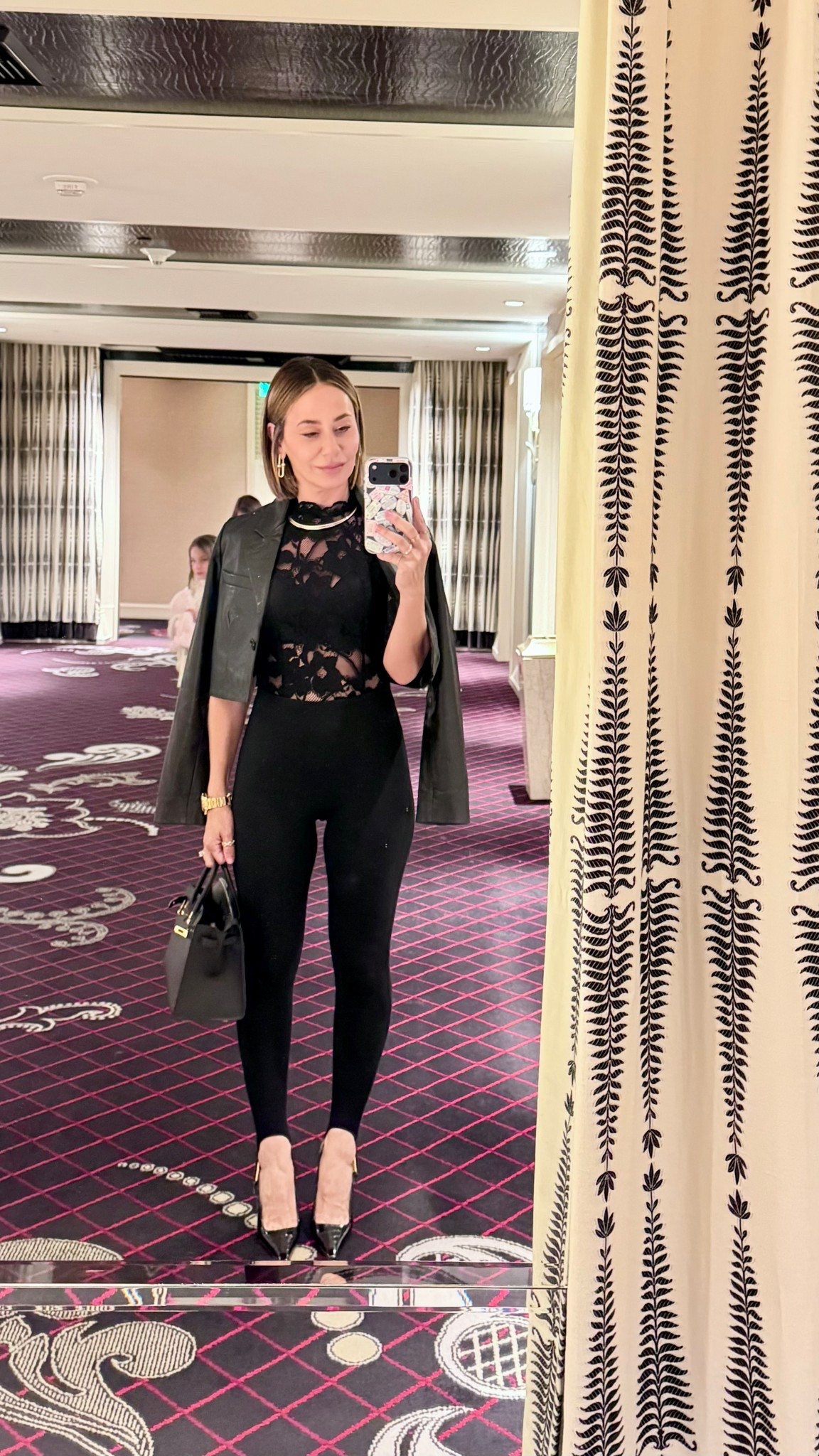 All black outfit for Vegas