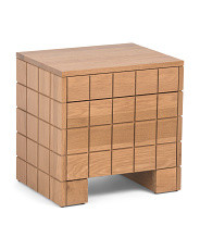 20x20 Oak Wood Gia Nightstand | Bedroom | Marshalls | Marshalls