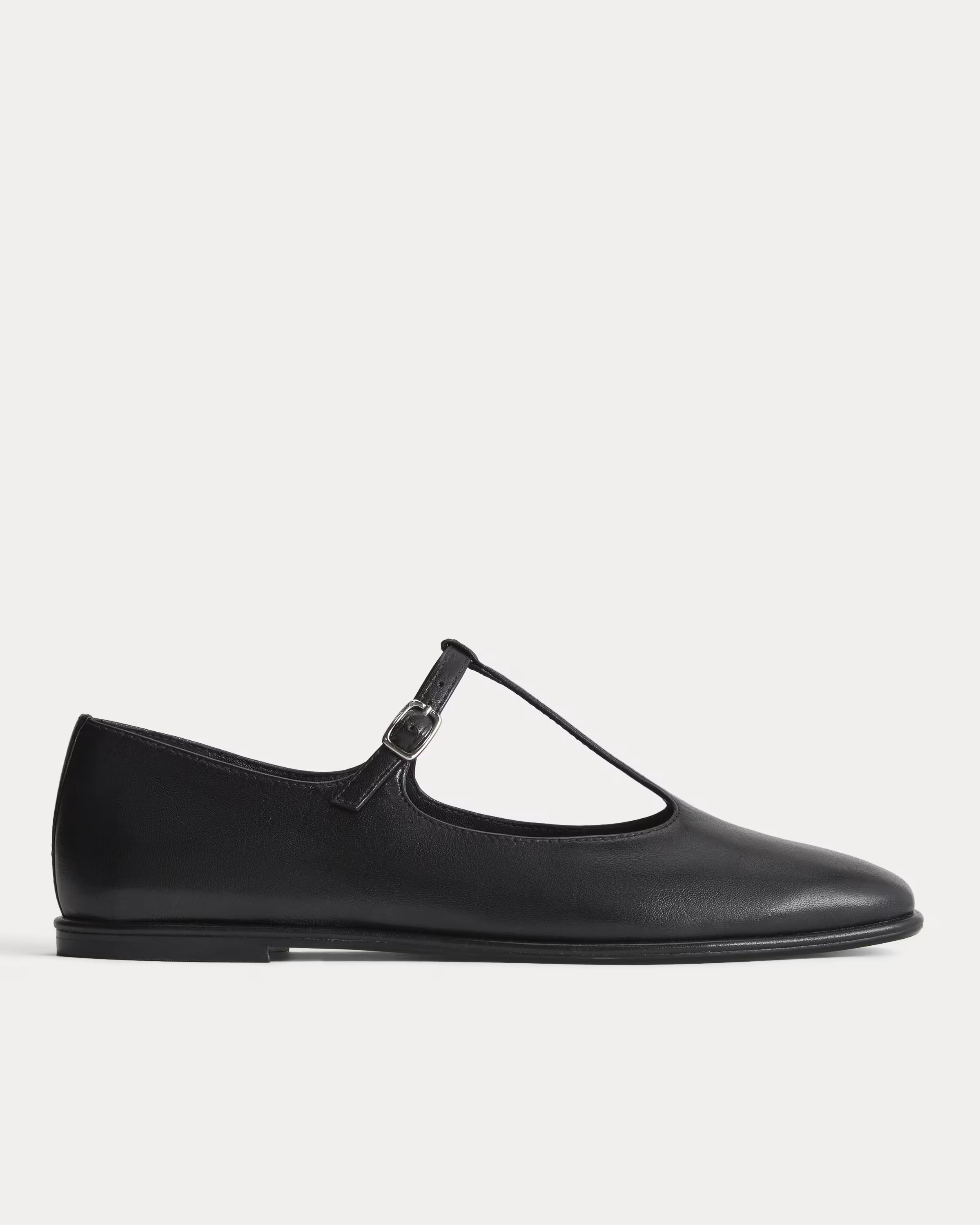 The Leather T-Strap Flat | Everlane