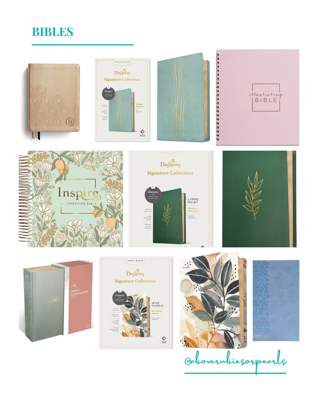 ✨ Bibles for Every Season ✨
Whether you’re diving into deep study, journaling your prayers, or just starting your quiet time routine—there’s a Bible here for you. These are my go-to picks for devotional girl mornings that help me stay grounded in God’s Word. 📖☕️💕

Tap to shop my favorite Bibles + tools from “My Devotional Girl Mornings” Kit 💗
#FaithFirst #BibleStudyTools #DevotionalTime #ChristianLifestyle #LTKFaith #LTKSpiritualWellness #CozyQuietTime #DevotionalGirlMornings #BibleStudyVibes #FaithInStyle #MorningWithJesus #LTKFaith #ChristianGirlRoutine #BibleRecommendations

#LTKSeasonal #LTKautumn