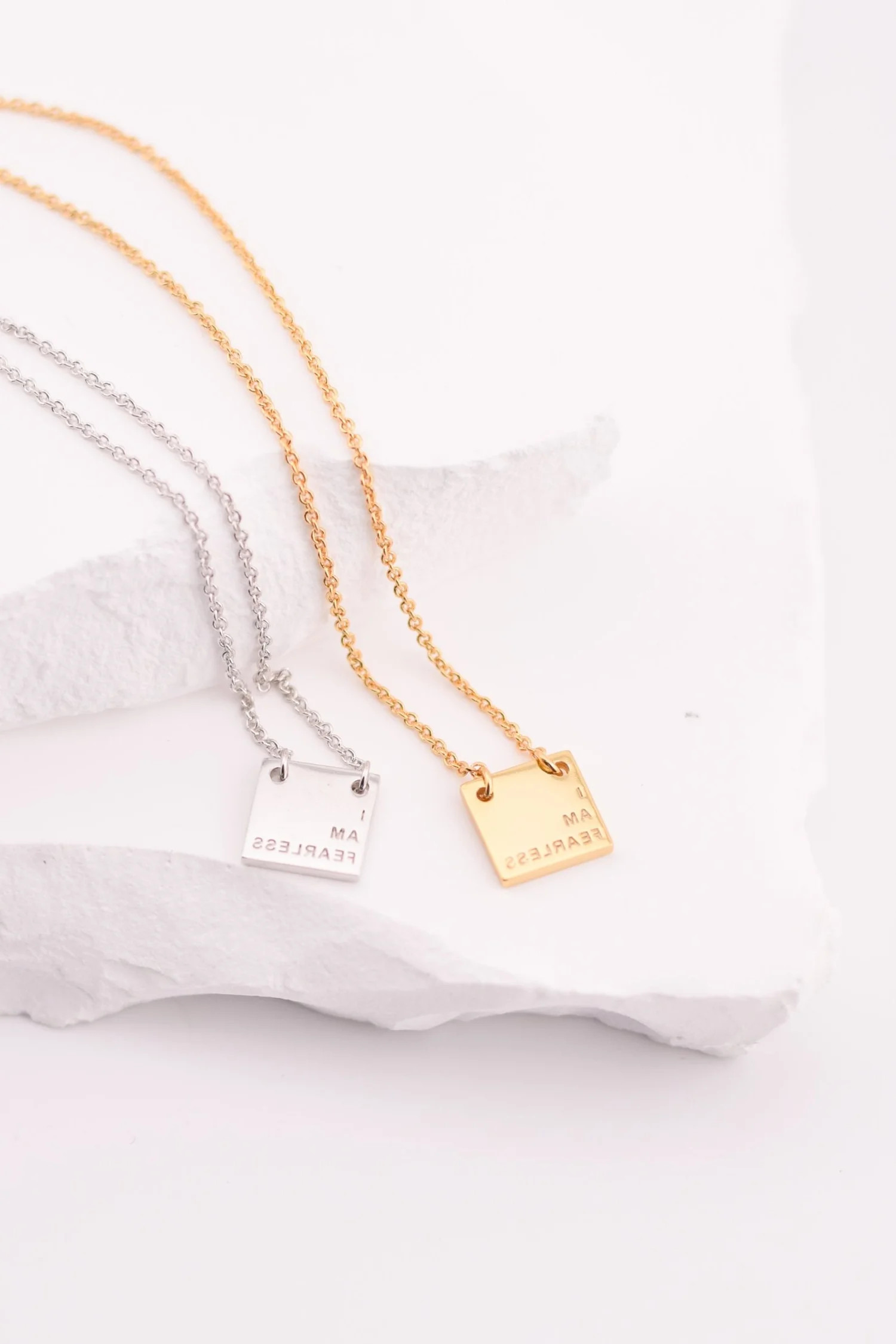 "I Am Fearless" Necklace — avasue jewelry co. | Avasue Jewelry Co.