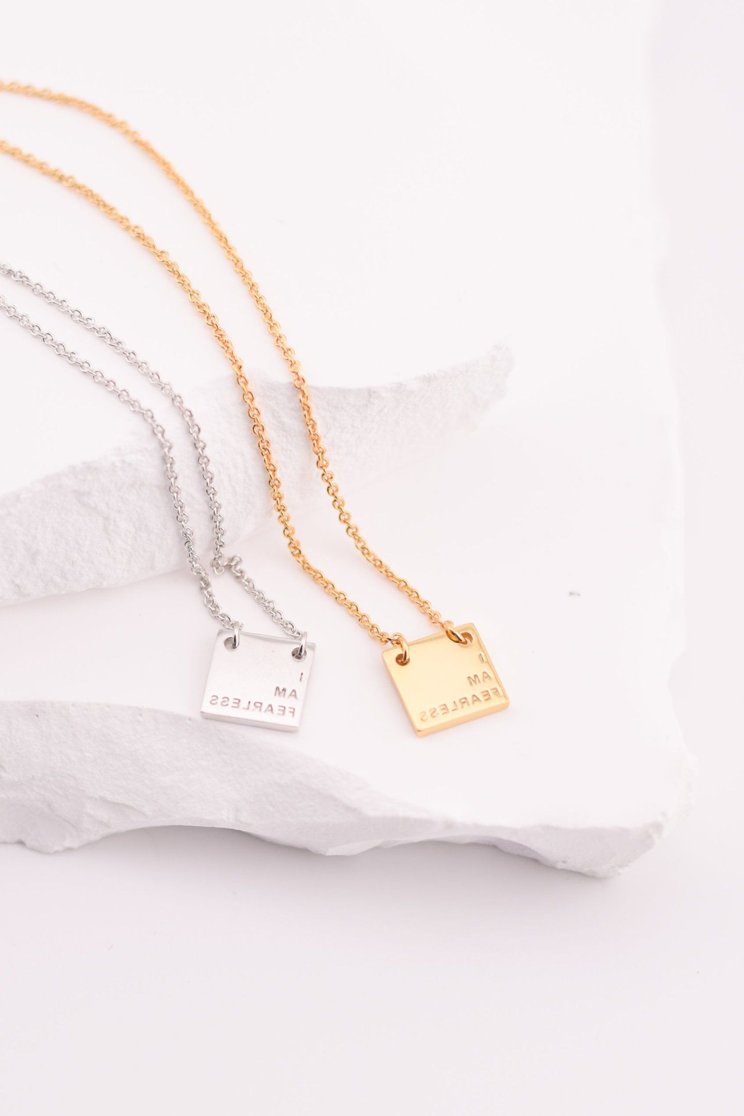 "I Am Fearless" Necklace — avasue jewelry co. | Avasue Jewelry Co.