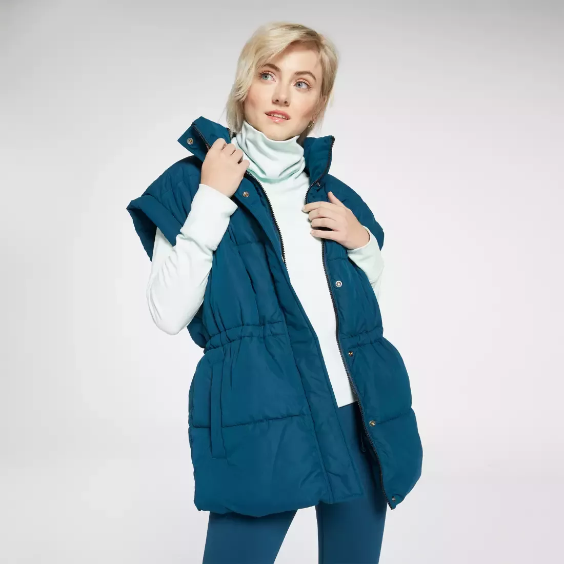 CALIA Women's Ath-Leather Puffer curated on LTK