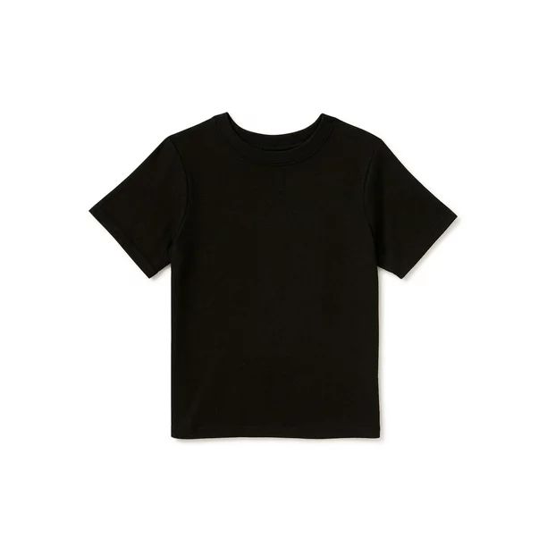 Garanimals Baby and Toddler Boy Solid Short-Sleeve T-Shirt, Sizes 12M-5T - Walmart.com | Walmart (US)