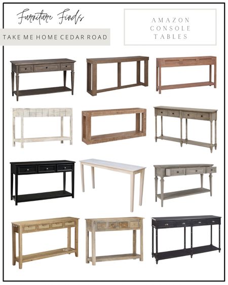 Amazon, Amazon home, Amazon finds, console table, entryway table, sofa table, living room, dining room, entryway 

#LTKhome #LTKsalealert
