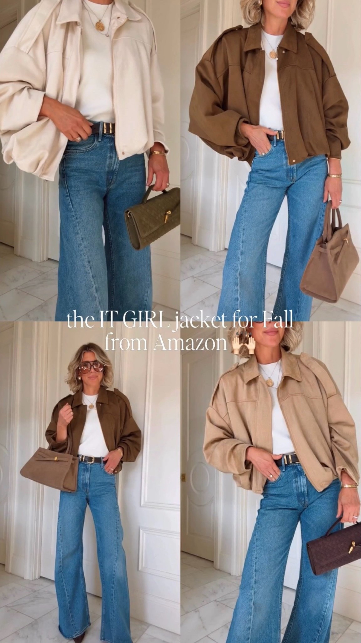 This Amazon jacket is so good! This was the it girl jacket last fall and I can’t wait to style it again this year. I'm wearing size small

#LTKOver40 #LTKPetite #LTKootd
