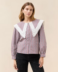 Ken Collared Blouse | Loeffler Randall