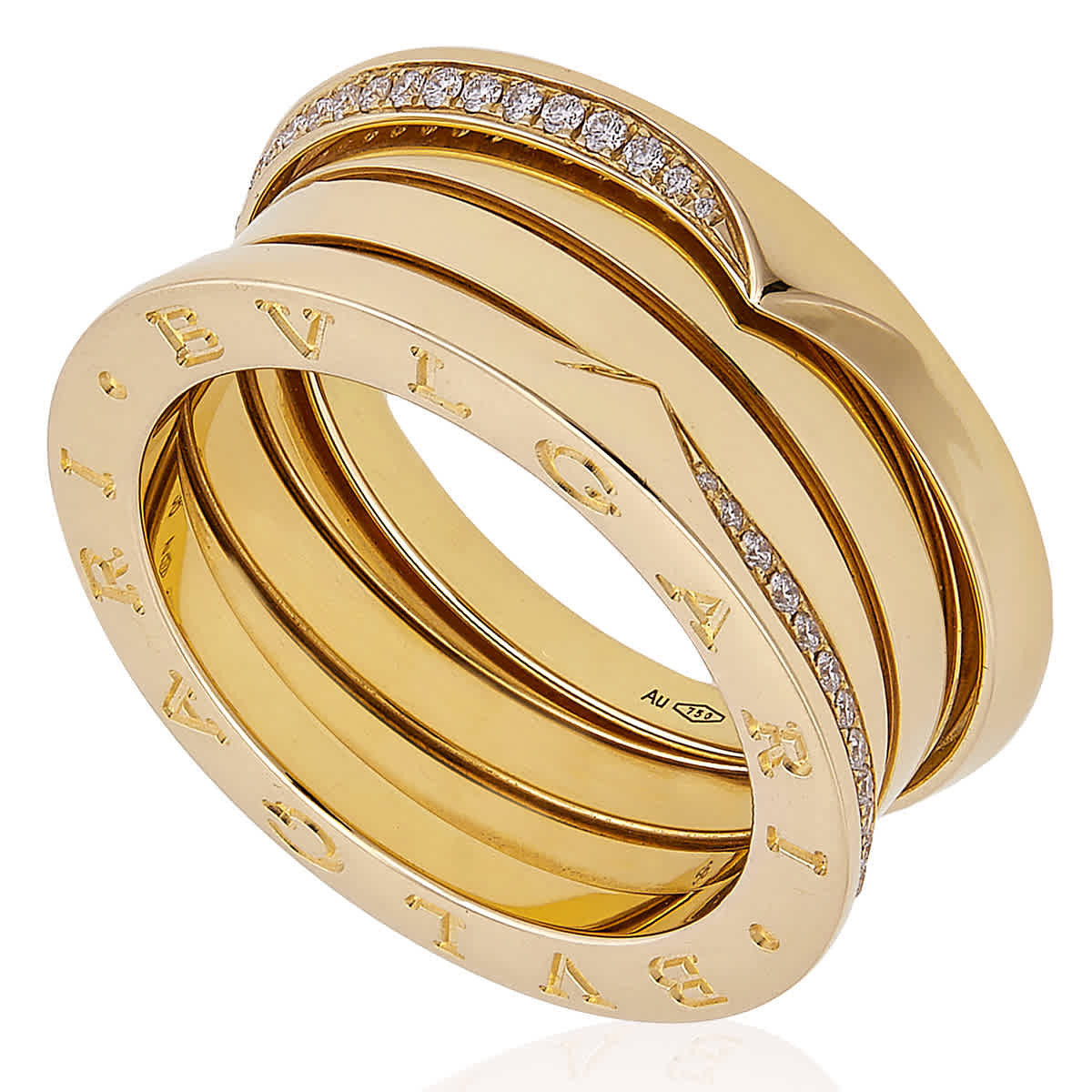 Bvlgari B.Zero1 Yellow Gold Ring, Size 55 | Jomashop.com & JomaDeals.com