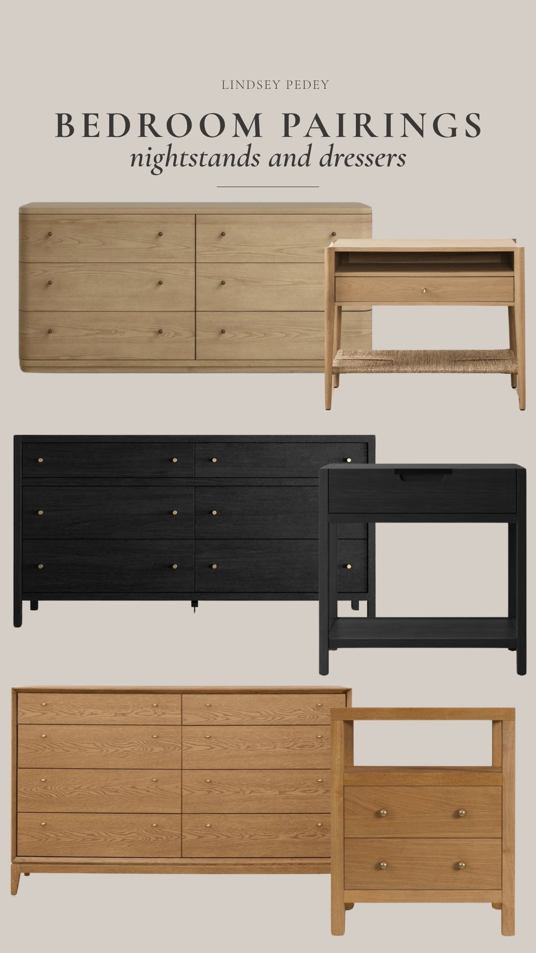 Bedroom dressers and nightstands!

Nightstand, dresser, bedroom, bedroom furniture, Wayfair, McGee and co, crate and barrel, black nightstand, light oak, trending bedroom, bedroom ideas

#LTKHome