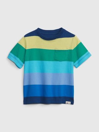 Toddler 100% Organic Cotton Mix and Match Pocket T-Shirt | Gap (US)