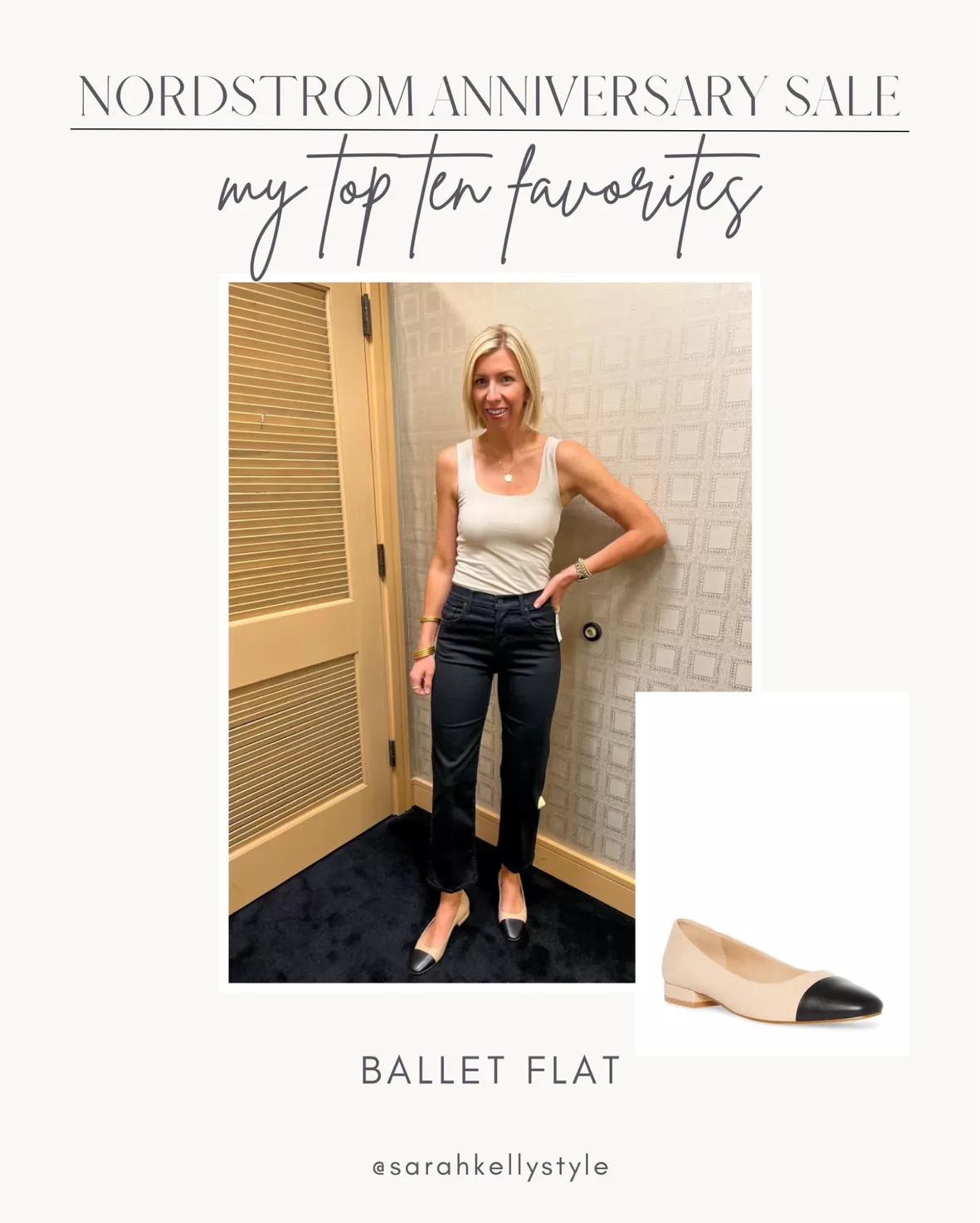 Blair Cap Toe Ballet Flat (Women) curated on LTK
