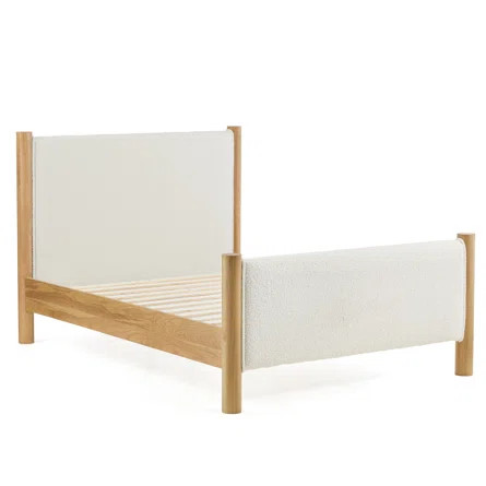 Leilani Upholstered Bouclé Bed | Joss & Main | Wayfair North America