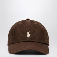 Polo Ralph Lauren Brown Baseball Cap With Logo | Balardi (US & Canada)