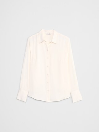 Silky Classic Shirt | Banana Republic Factory