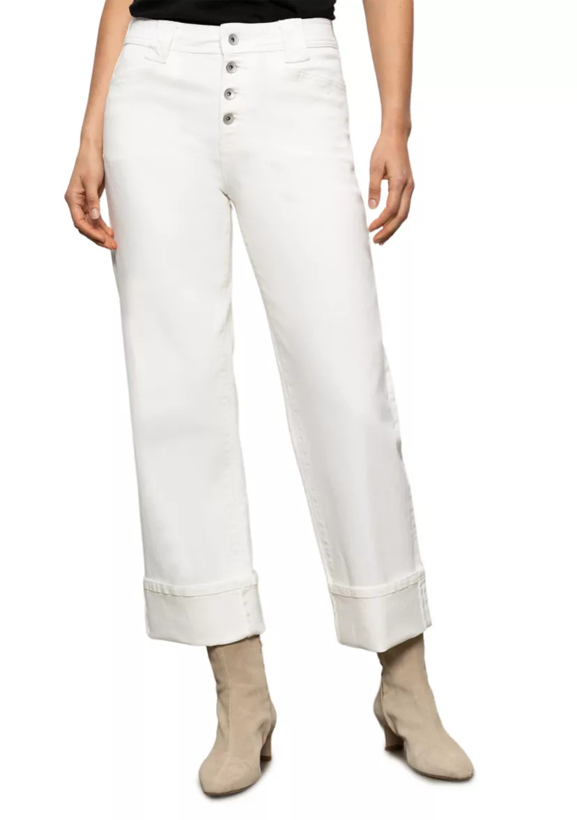 Women's Luna Cuffed Denim Pants | Belk