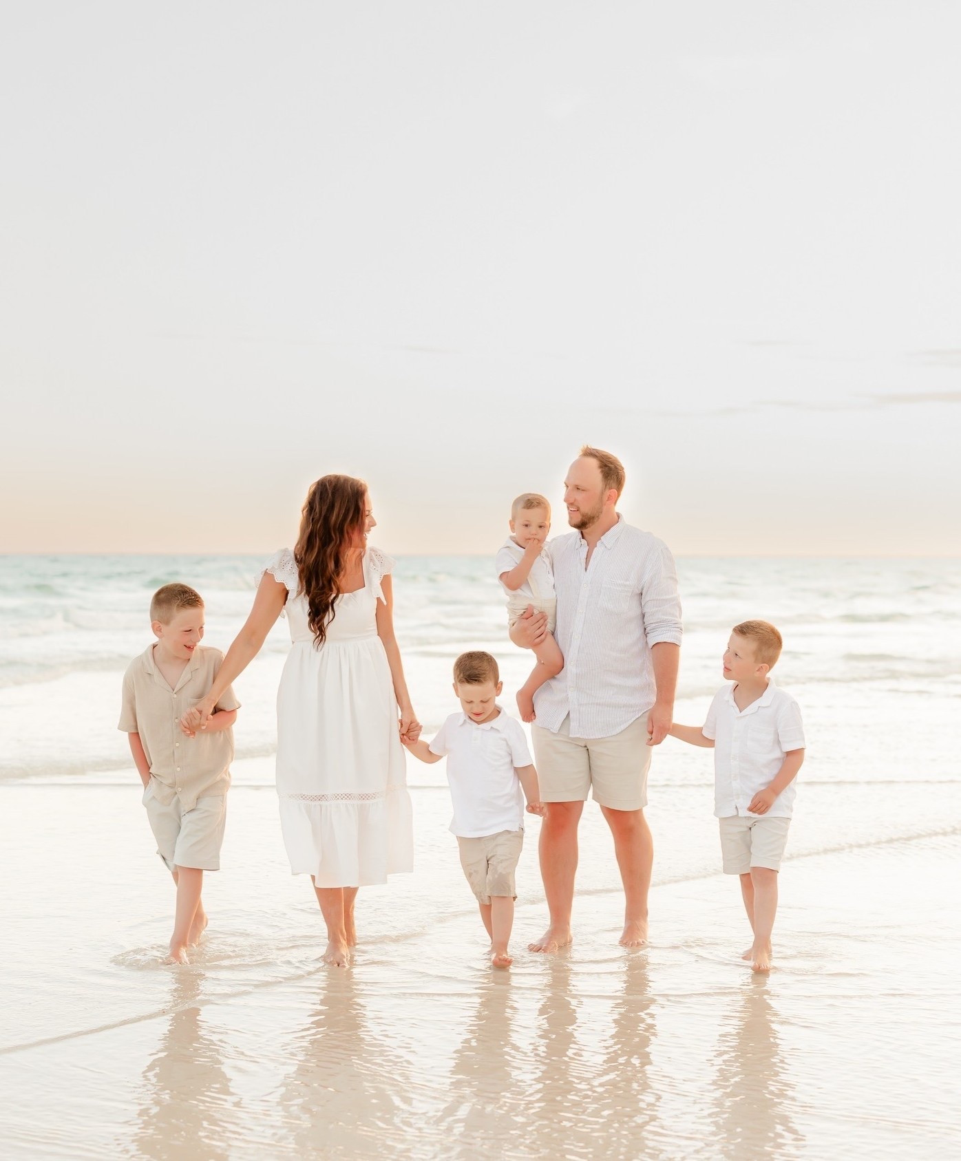 Family outfits. Family beach outfits. Family picture outfits. Family vacation outfits. Women’s white dress. Women’s beach dress. Boys outfit. Men’s outfit. 

#LTKKids #LTKFamily #LTKStyleTip