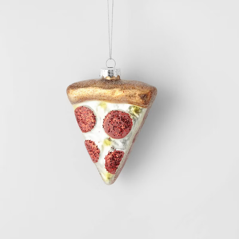 Pizza Glass Christmas Tree Ornament - Wondershop™ | Target