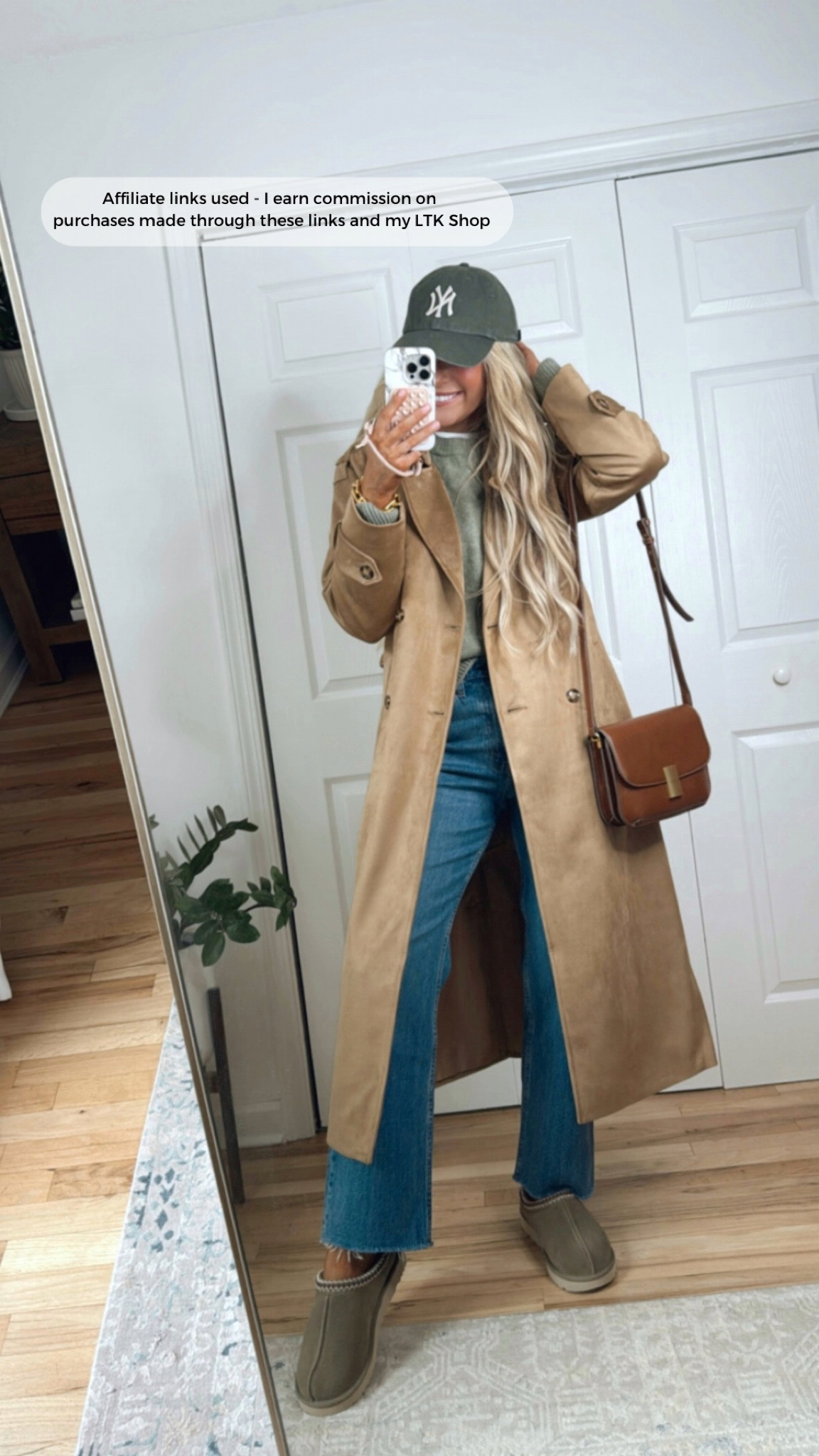 Casual fall outfit with jeans 