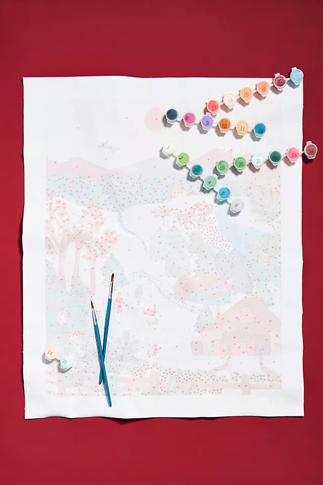 Paint-By-Numbers Kit | Anthropologie (US)
