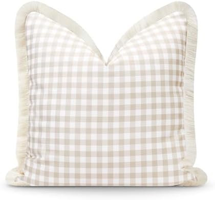 Hofdeco Premium Fall Coastal Patio Indoor Outdoor Pillow Cover Only, 20"x20" Water Repellent for ... | Amazon (US)