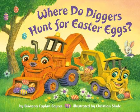 Where Do Diggers Hunt for Easter Eggs? | JoJo Mommy