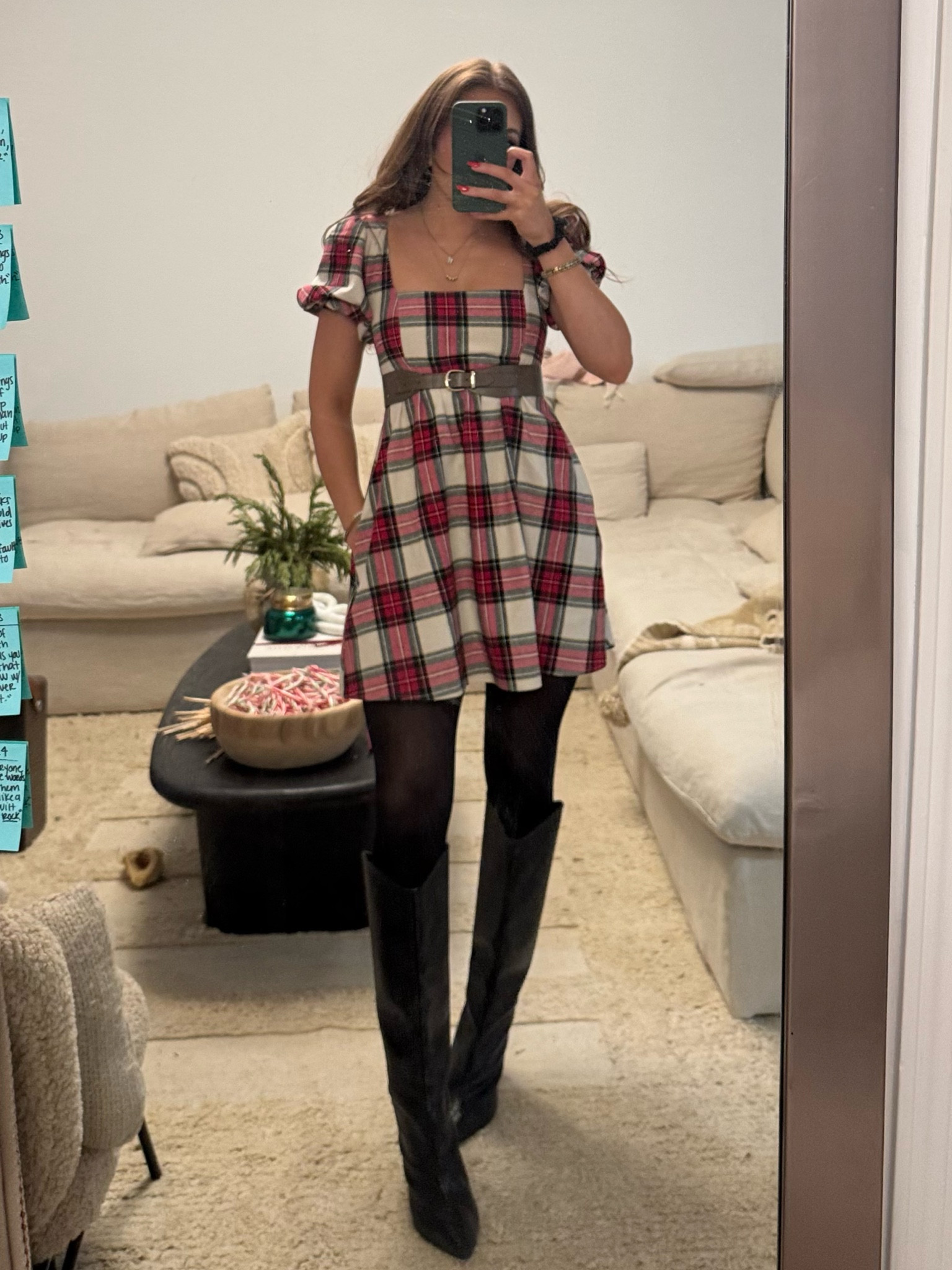 Obsessed with this plaid dress 

#LTKHoliday #LTKStyleTip