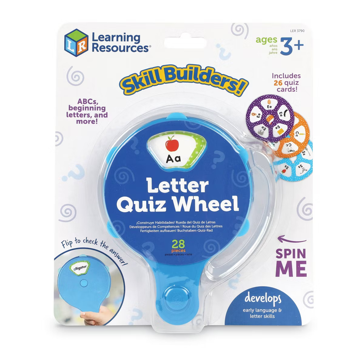 Learning Resources Spin And Learn Wheels Abcs, Teacher Supplies | Target