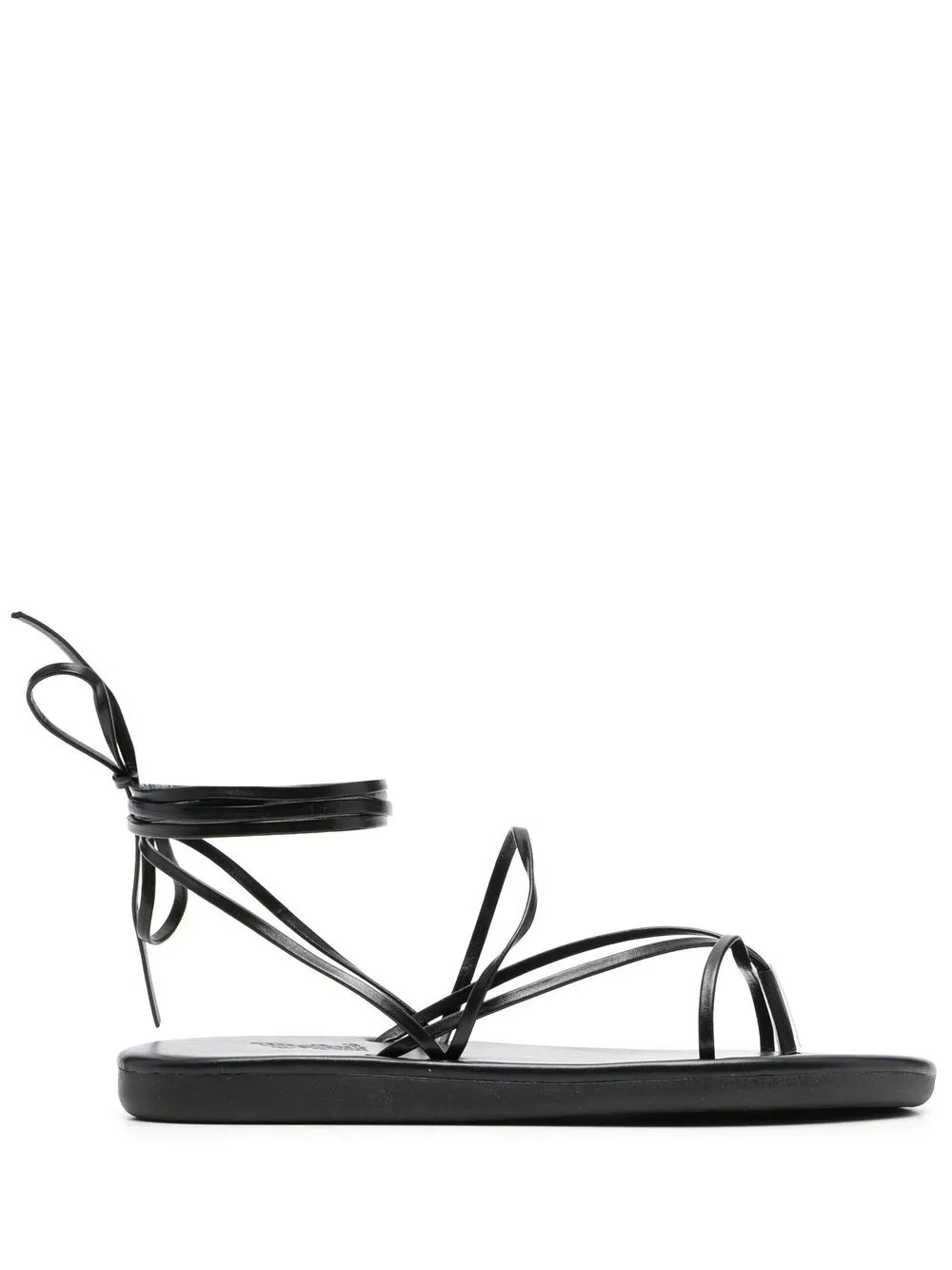 leather ankle-tie sandals | Farfetch Global