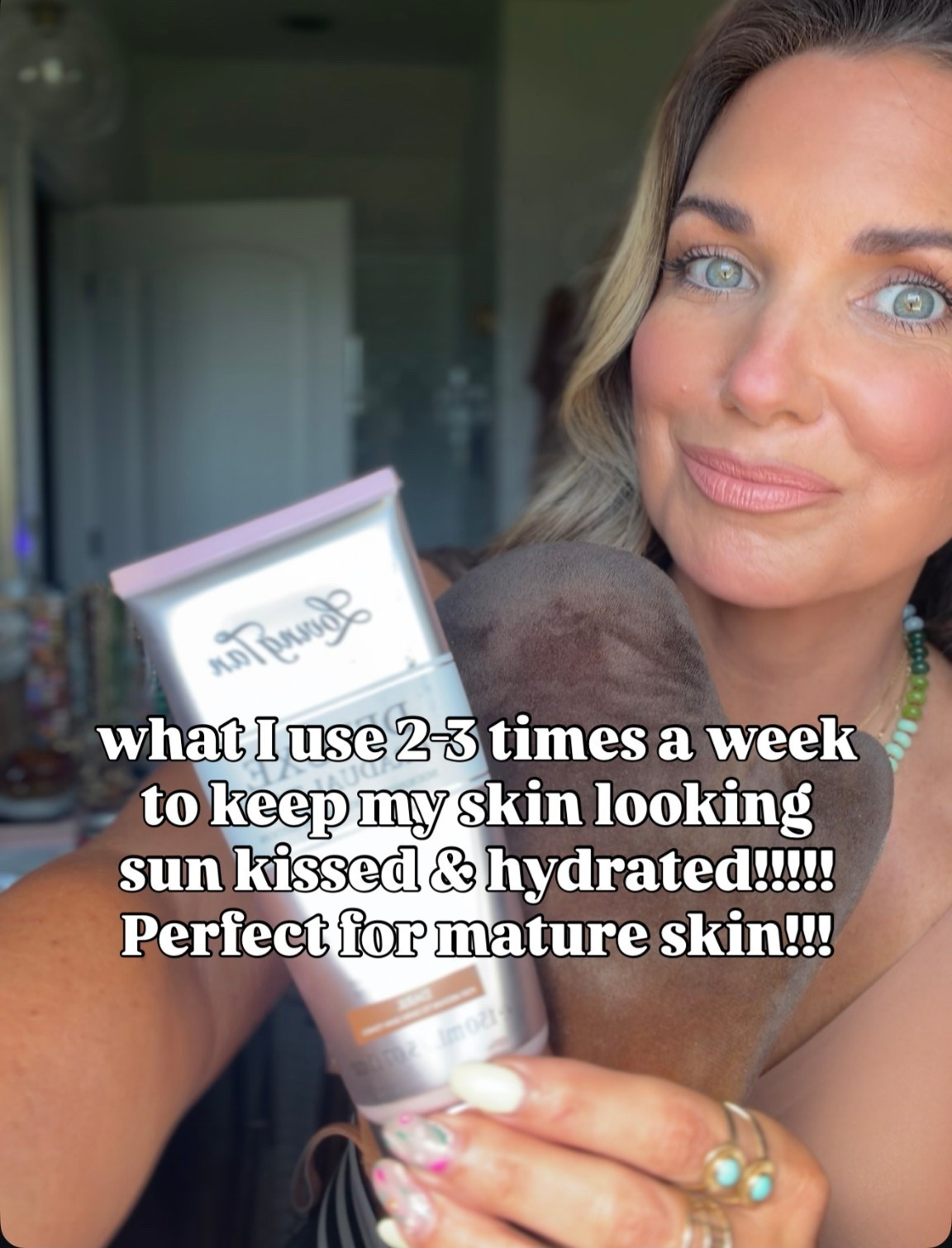 What I use in between self tanner to keep my skin looking sun kissed and hydrated!! 
Love this stuff!! 

#LTKselfcare #LTKSeasonal #LTKBeauty