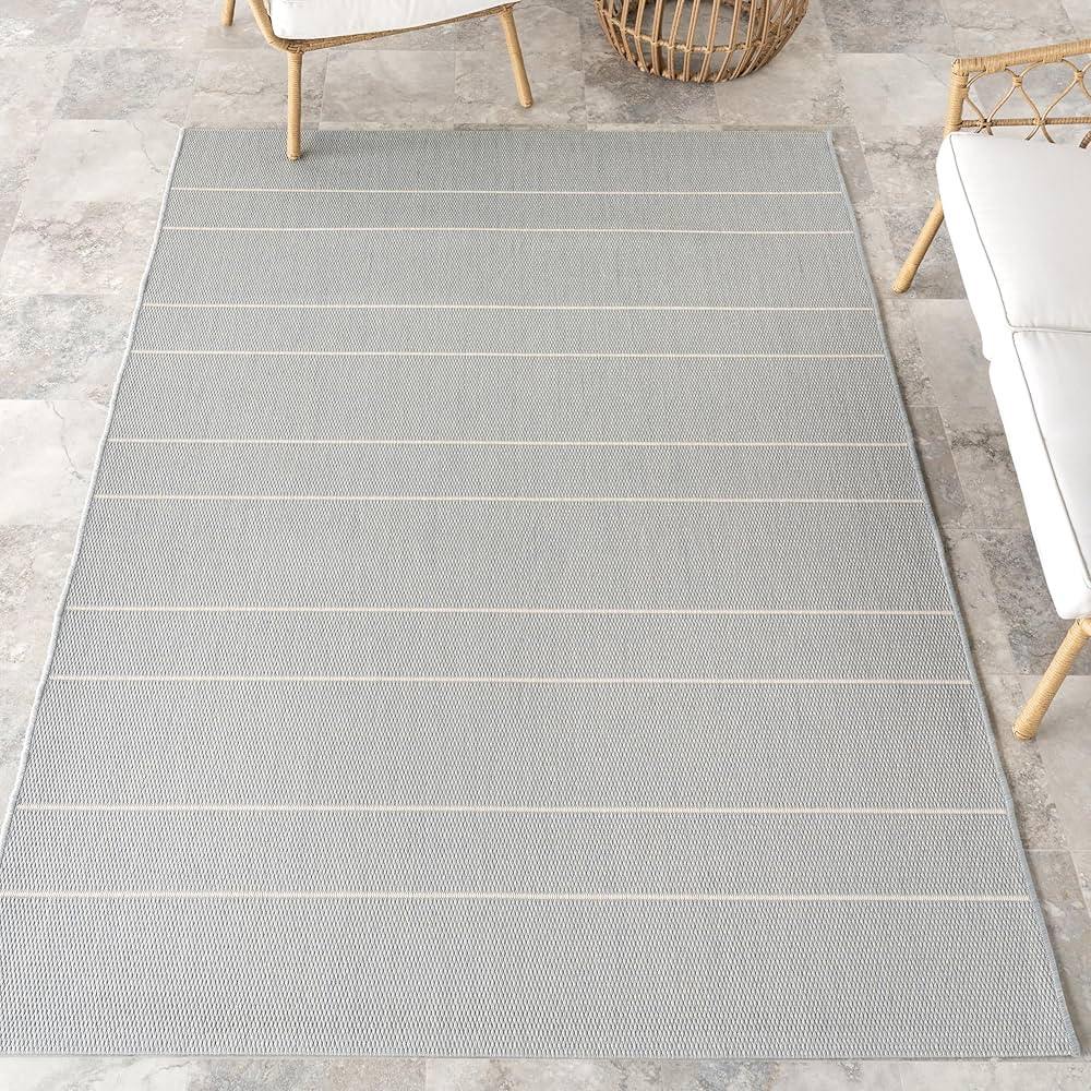 nuLOOM 4' x 6' Outdoor Performance Area Rug, Oeko-TEX Certified, Weather Resistant, High Traffic,... | Amazon (US)