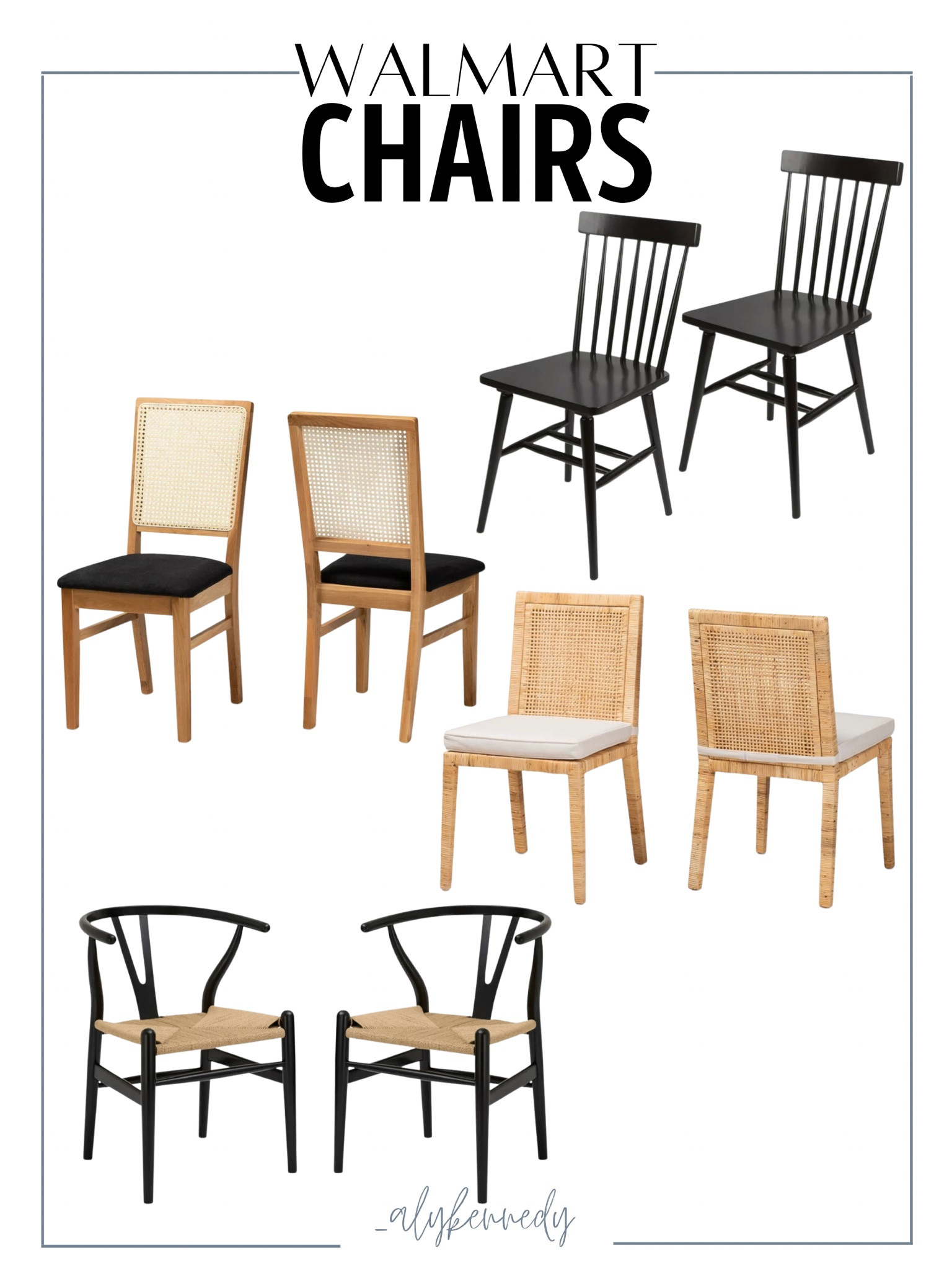 Walmart home, Walmart decor, furniture, dining chairs, chair set, farmhouse, coastal, home style

#LTKSeasonal #LTKstyletip #LTKhome