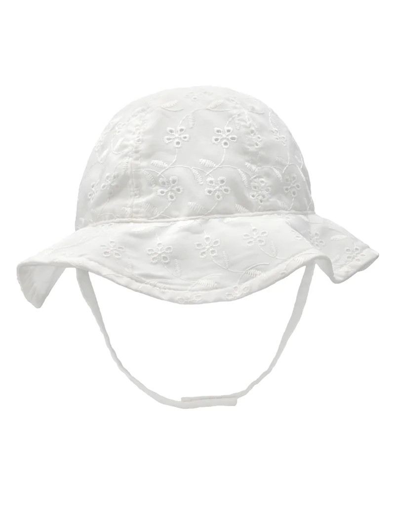 Carter's Child of Mine Baby Girl Eyelet Bucket Hat, Sizes 0-18 Months | Walmart (US)