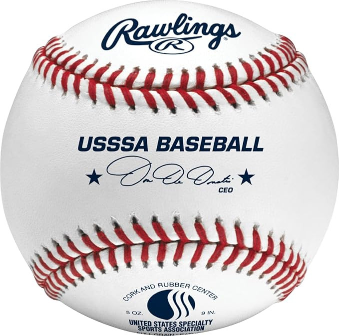 Rawlings | USSSA Baseballs | Competition Grade | ROLB1USSSA | Youth/14U | Multiple Count Options | Amazon (US)