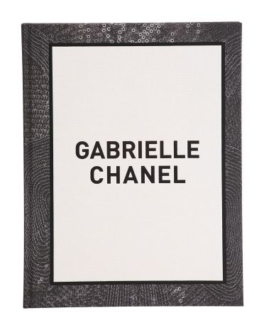 Gabrielle Chanel Book | TJ Maxx