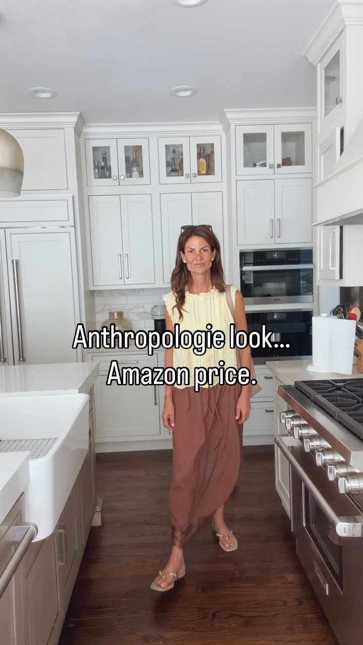 Sharing cute pieces from Amazon that have an anthropology vibe. Creating affordable and stylish looks. I am in a small in the bottoms and tops. I am 5'7" tall.

#LTKSaleAlert #LTKOver40 #LTKootd
